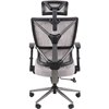 Кресло для руководителя CHAIRMAN CH566 сетка/ткань, серый