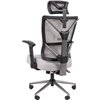 Кресло для руководителя CHAIRMAN CH566 сетка/ткань, серый