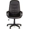 Кресло CHAIRMAN 727/black для руководителя, экокожа, цвет черный
