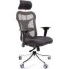 Кресло CHAIRMAN 769/TW-12 для руководителя, сетка/ткань, цвет серый