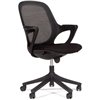 Кресло CHAIRMAN 820 black/DW-01 для оператора, сетка/ткань, цвет черный