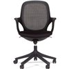 Кресло CHAIRMAN 820 black/DW-01 для оператора, сетка/ткань, цвет черный